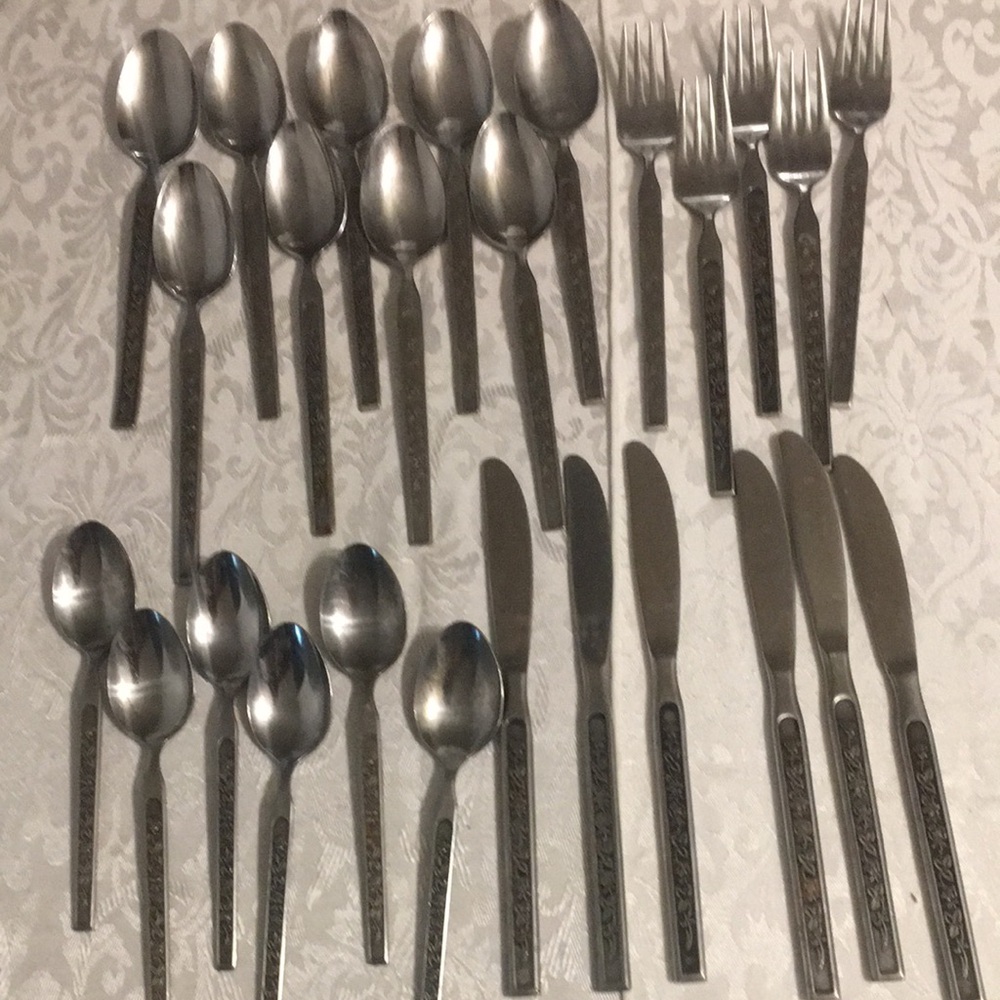Vintage Maria Grande Stainless Steel Flatware